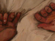 Serkan A��rg�l: Tablo ad� "ATE�" 30x50 cm. K� Akrilik, 2008
