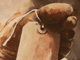 Serkan A��rg�l: Tablo ad� "TOPRAK" 30x50 cm. K� Akrilik, 2008