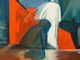 Serdal Kesgin: Tablo ad� "OYUN" 90x120 cm. T�YB.
