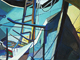 Metin Akba�: Gemi, ya�l� boya 80 x 100 cm. 2000