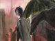 Mehmet �etinkaya: Tablo ad� "YA�MURDAN KA�ANLAR" T�YB. 80X105 cm.