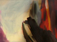 Mehmet �etinkaya: Tablo ad� "YE��L" T�YB. 70X100 cm. 