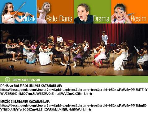 Kad�k�y Belediyesi �ocuk Sanat Merkezi Kazananlar