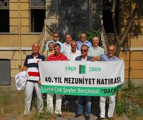 Dar���afaka 69 Mezunlar�n�n K�rk�nc� Mezuniyet Y�ld�n�m�