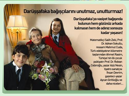 Dar���afaka Ba�����lar�n� Unutmaz, Unutturmaz!