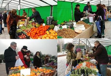 Organik Halk Pazar� a��ld�