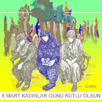 Seren Ceren Asyalı: Afiş; 8 Mart Dünya Kadınlar Günü 2009