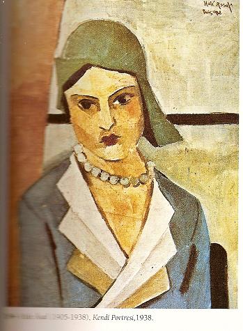 Hale Asaf: (1905 - 1938) ; Otoportre
